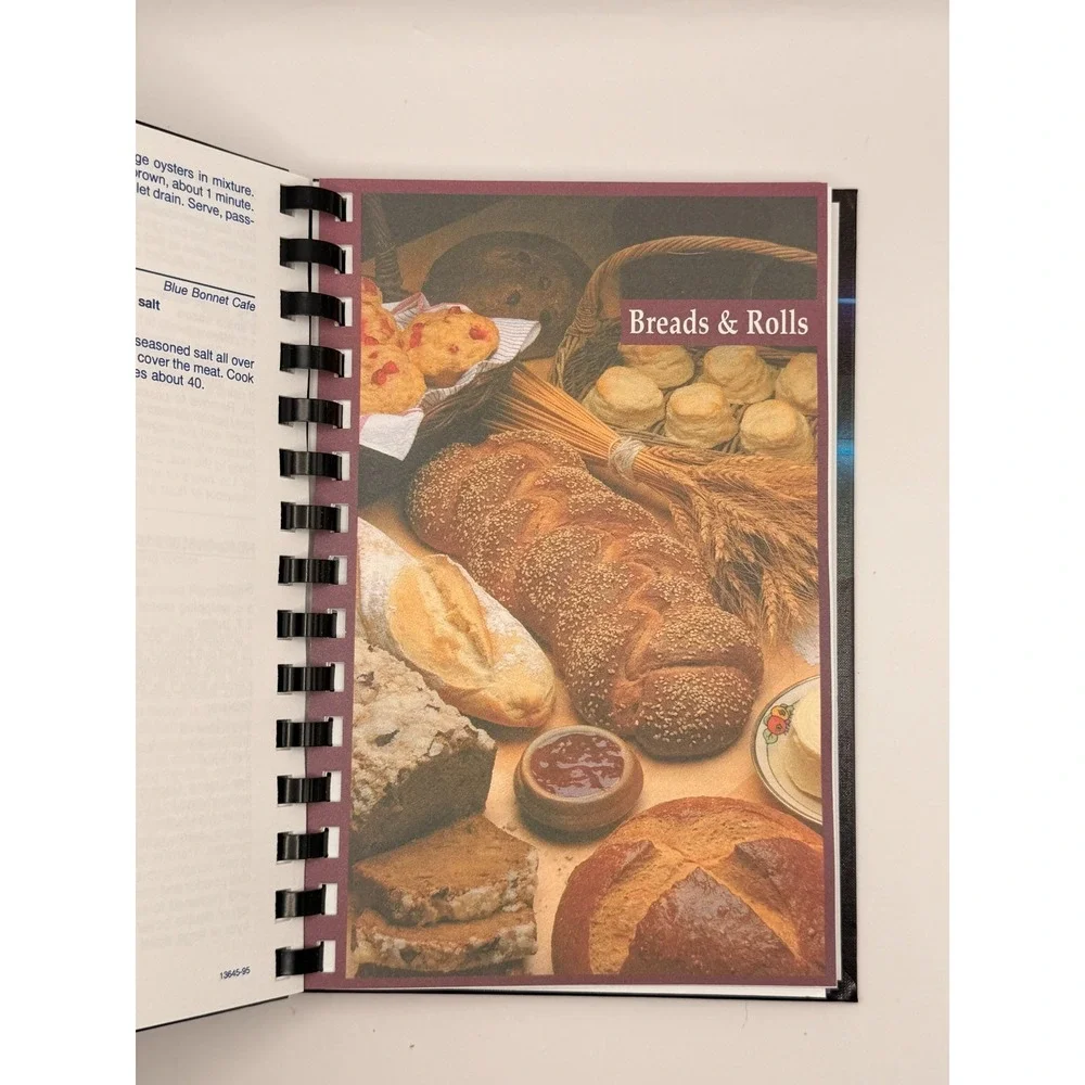 What's Cooking at Blue Bonnet Cafe 2007 Texas Restaurant Spiral Cookbook